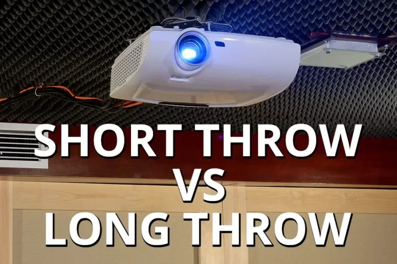 Difference Between Short Throw And Long Throw Projectors