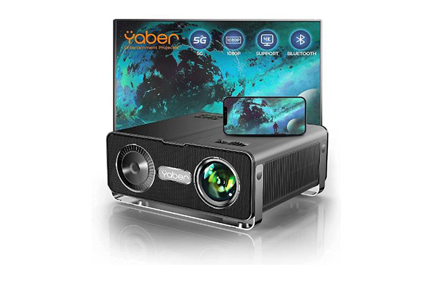 YABER V10 5G WiFi Bluetooth Projector