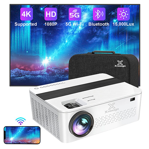 XNoogo Bluetooth Mini Projector