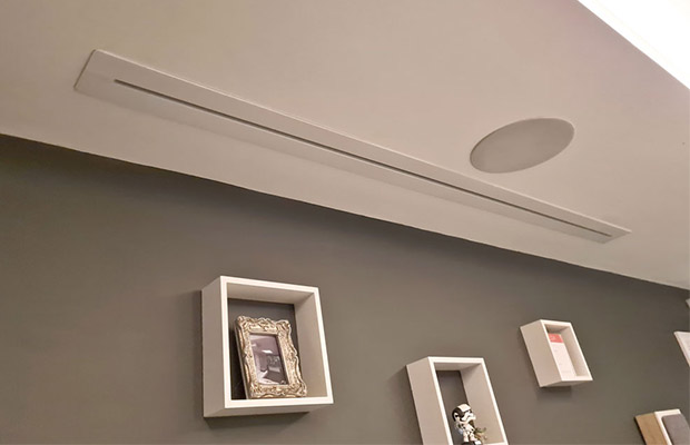 Hiding Ceiling Mounted Projectors